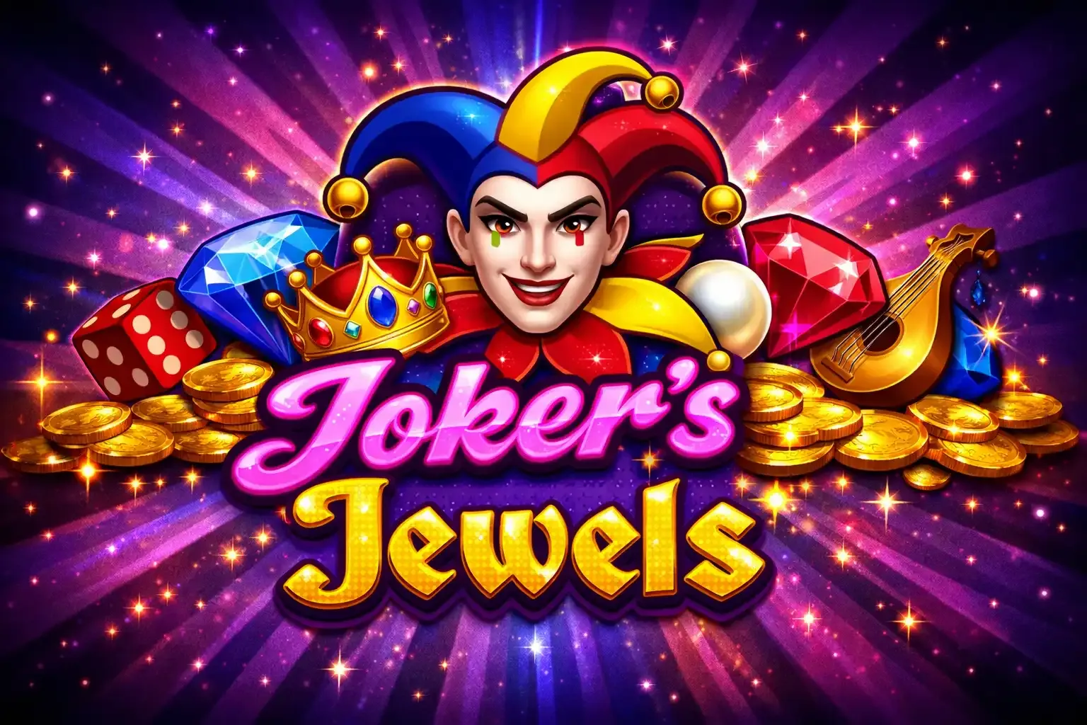 60 Free Spins na Joker's Jewels po registraci